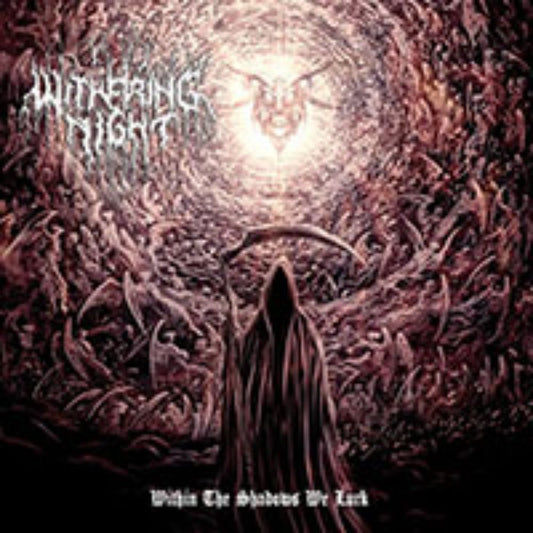 Front cover of "Within the Shadows We Lurk" by Withering Night available at Darkwoods Webstore