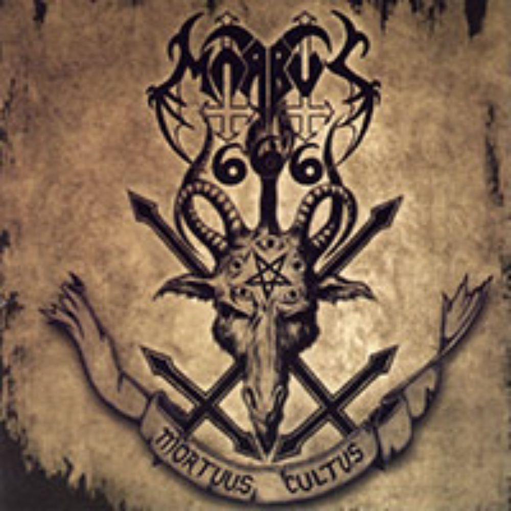 Front cover of "Mortuus Cultus" by Morbus 666 available at Darkwoods Webstore