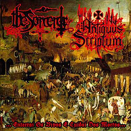 Front cover of "... Enterrai os Vivos e Cuidai dos Mortos..." by The Sorcerer / Antiquus Scriptum available at Darkwoods Webstore