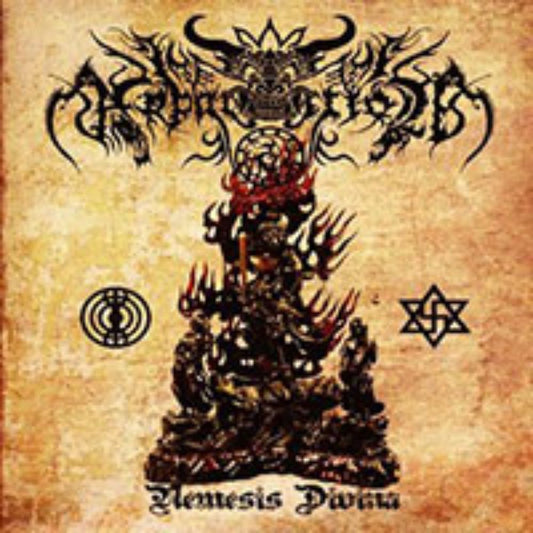 Front cover of "Nemesis Divina" by Apparition available at Darkwoods Webstore