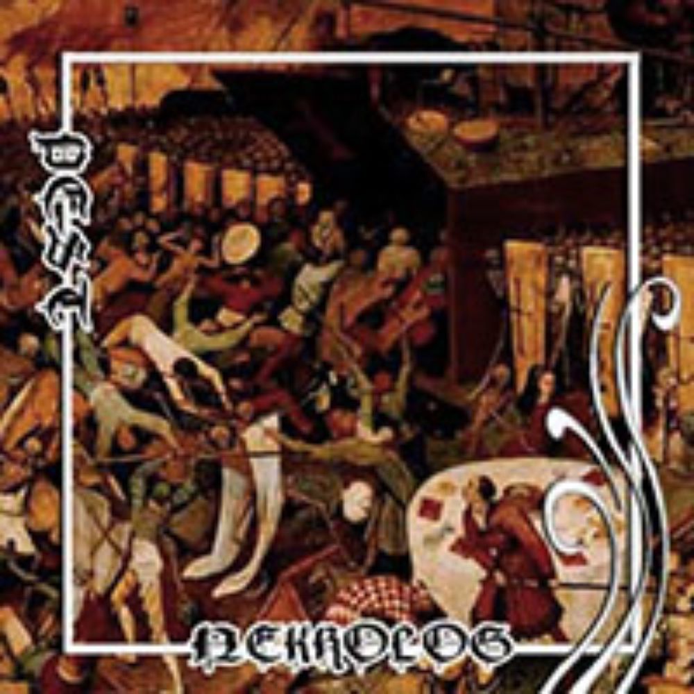 Front cover of "Nekrolog" by Pest available at Darkwoods Webstore
