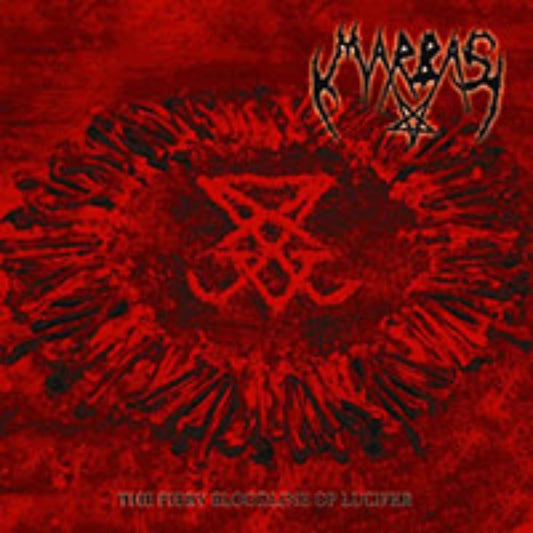 Front cover of "The Fiery Bloodline of Lucifer" by Marbas available at Darkwoods Webstore