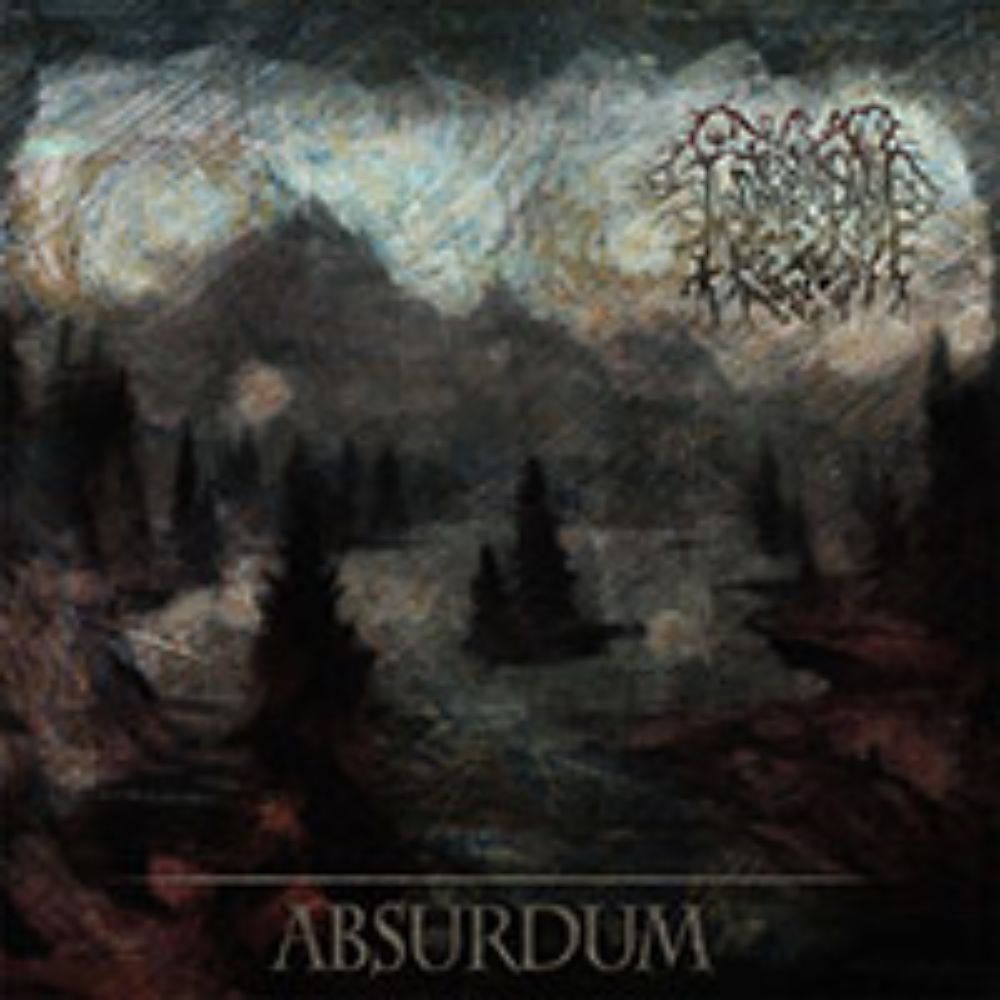 Front cover of "Absurdum" by Montes Insania available at Darkwoods Webstore