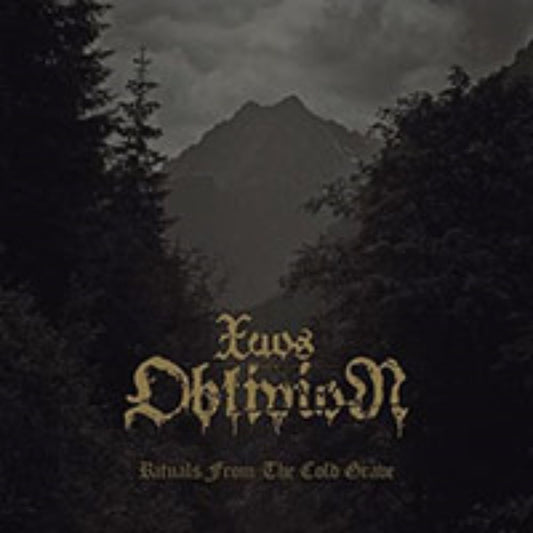 Front cover of "Rituals from the Cold Grave" by Xaos Oblivion available at Darkwoods Webstore