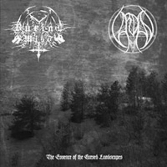 Front cover of "The Essence of the Cursed Landscapes" by Burial Mist / Vardan available at Darkwoods Webstore