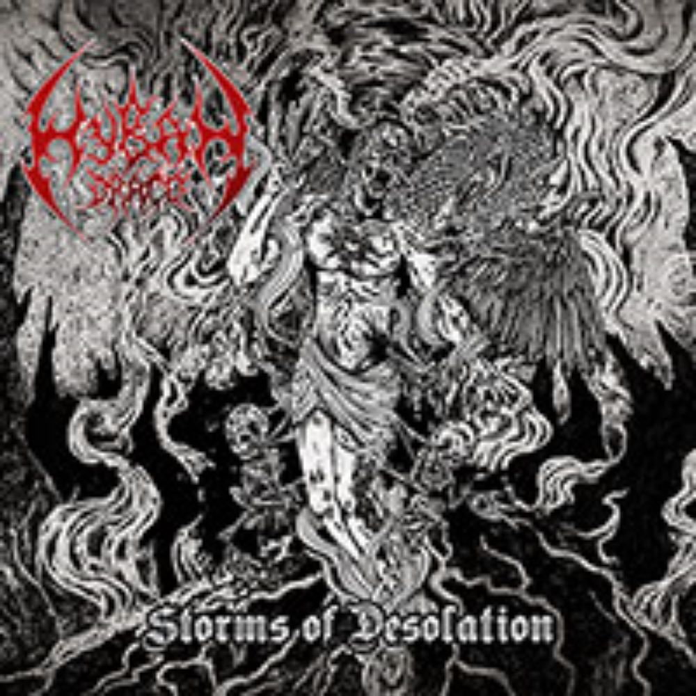Front cover of "Storms of Desolation" by Hyban Draco available at Darkwoods Webstore