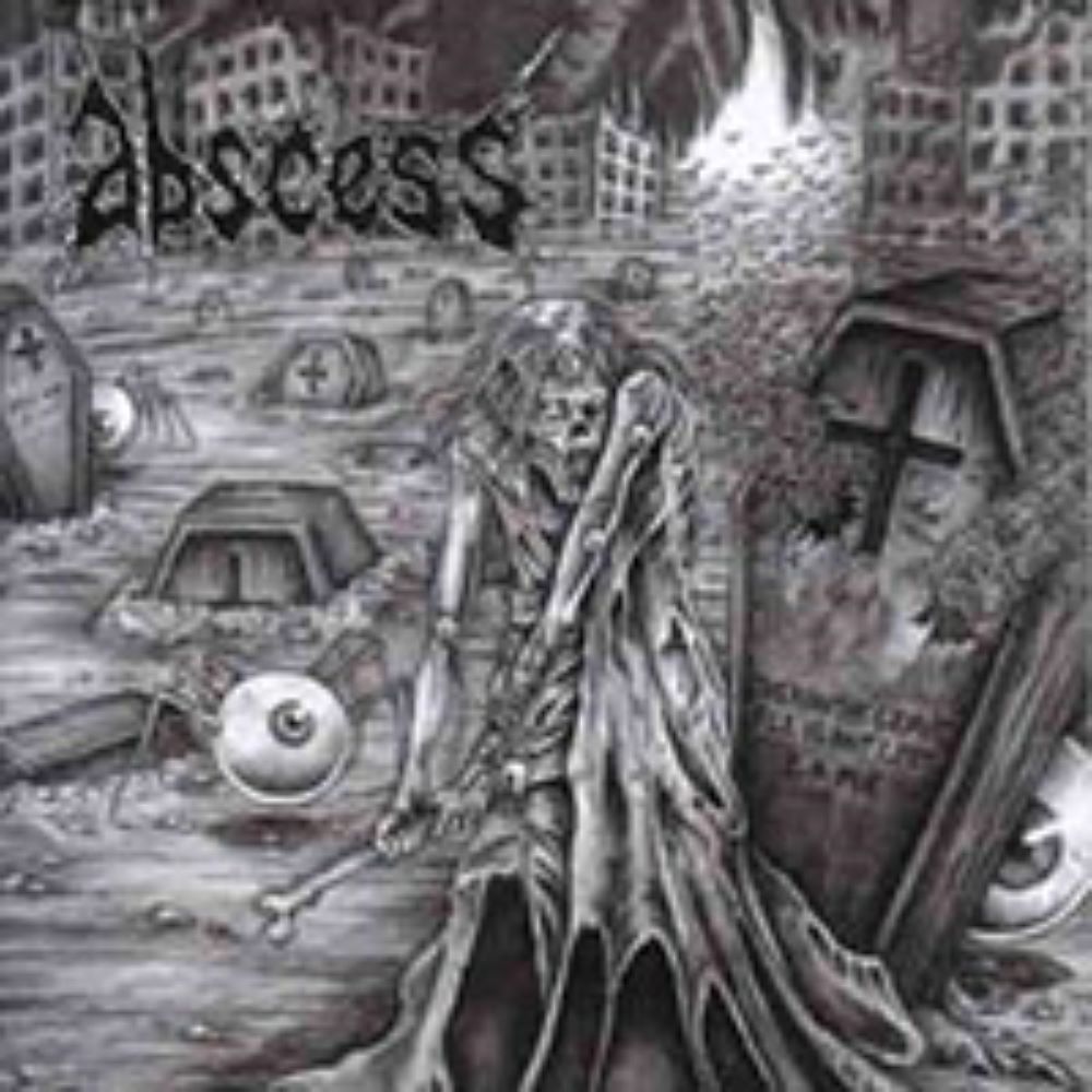Front cover of "Horrorhammer" by Abscess available at Darkwoods Webstore