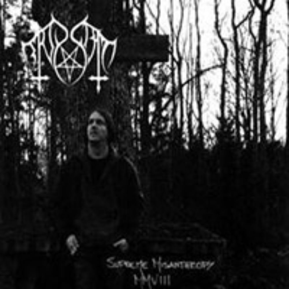 Front cover of "Supreme Misanthropy MMVIII" by Blodsrit available at Darkwoods Webstore