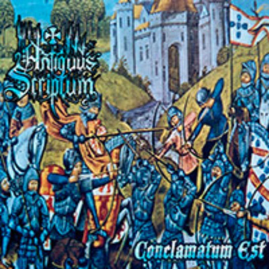 Front cover of "Conclamatum Est" by Antiquus Scriptum available at Darkwoods Webstore