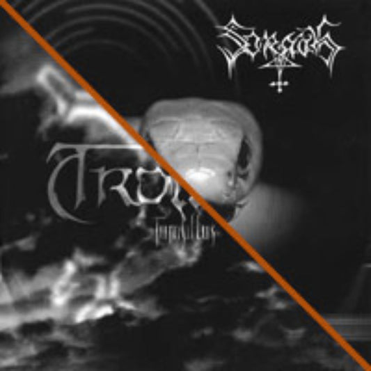 Front cover of "Tumultus / Saros" by Trollech / Sorath available at Darkwoods Webstore