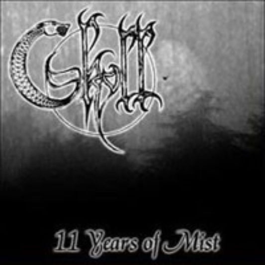 Front cover of "11 Years of Mist" by Skoll available at Darkwoods Webstore