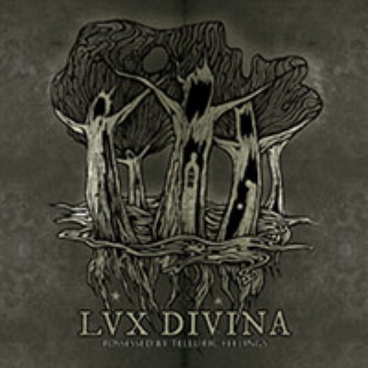 Front cover of "Possessed by Telluric Feelings" by Lux Divina available at Darkwoods Webstore