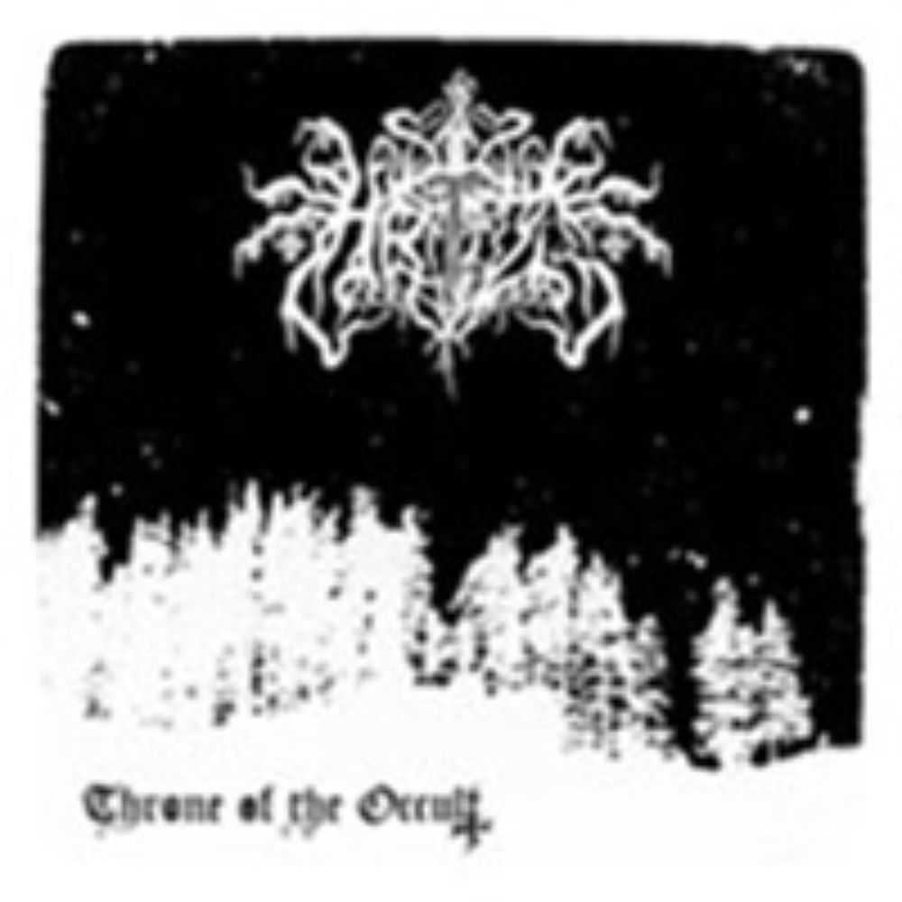Front cover of "Throne of the Occult" by Hrizg available at Darkwoods Webstore