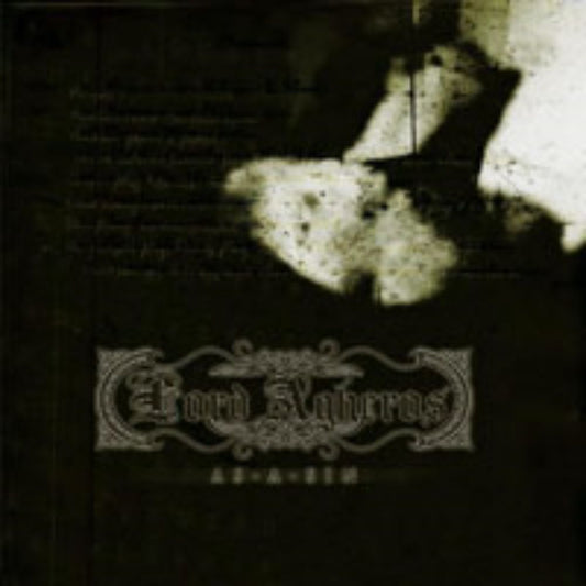 Front cover of "As a Sin" by Lord Agheros available at Darkwoods Webstore