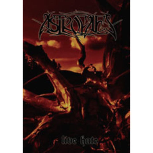 Front cover of "Live Hate" by Astrofaes available at Darkwoods Webstore