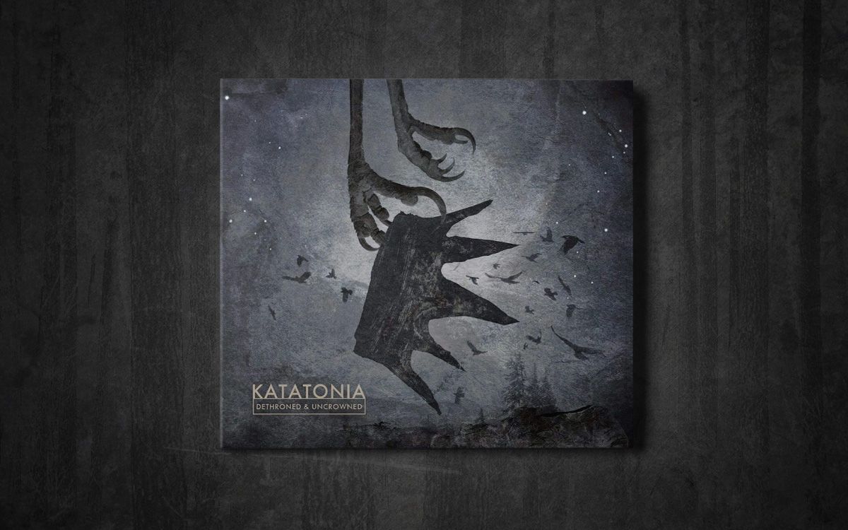 Additional artwork for "Dethroned & Uncrowned" by Katatonia available at Darkwoods Webstore