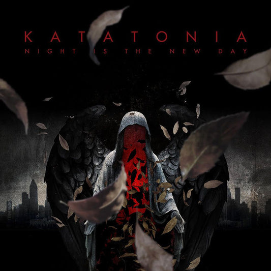 Front cover of "Night Is the New Day" by Katatonia available at Darkwoods Webstore