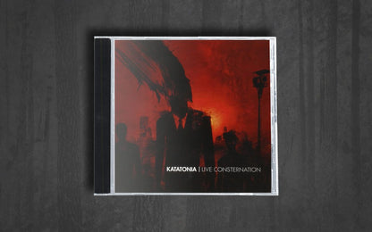Additional artwork for "Live Consternation" by Katatonia available at Darkwoods Webstore