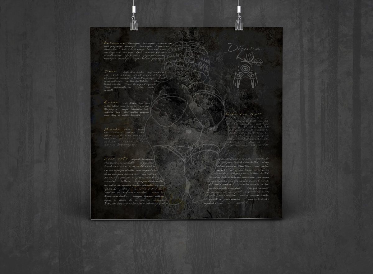 Additional artwork for "Dijara" by Cuélebre available at Darkwoods Webstore