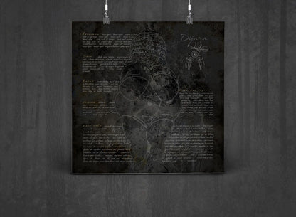 Additional artwork for "Dijara" by Cuélebre available at Darkwoods Webstore