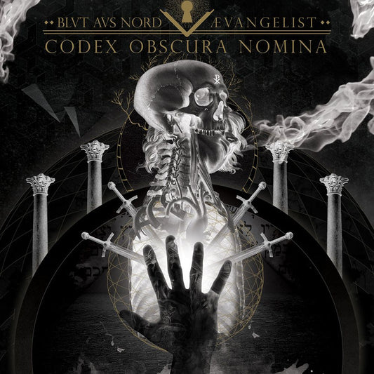 Front cover of "Codex Obscura Nomina" by Blut aus Nord / Ævangelist available at Darkwoods Webstore