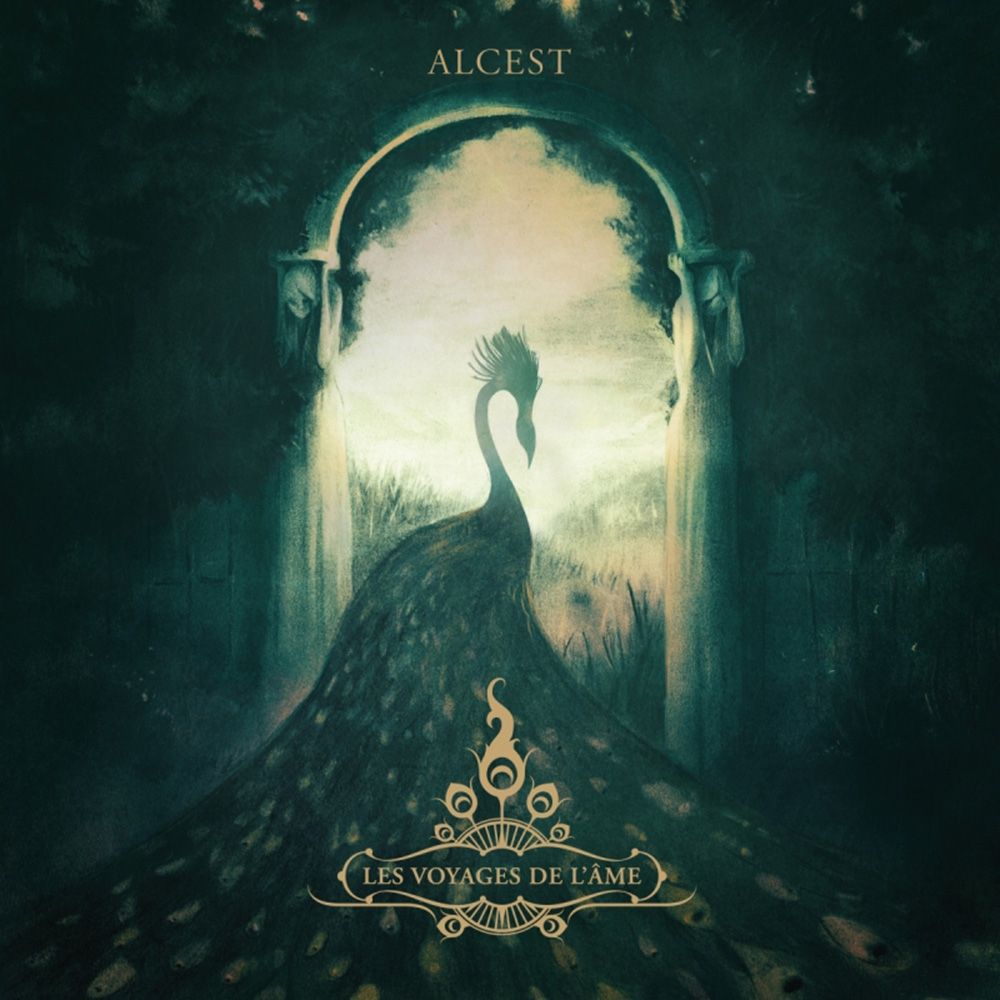 Front cover of "Les voyages de l'âme" by Alcest available at Darkwoods Webstore