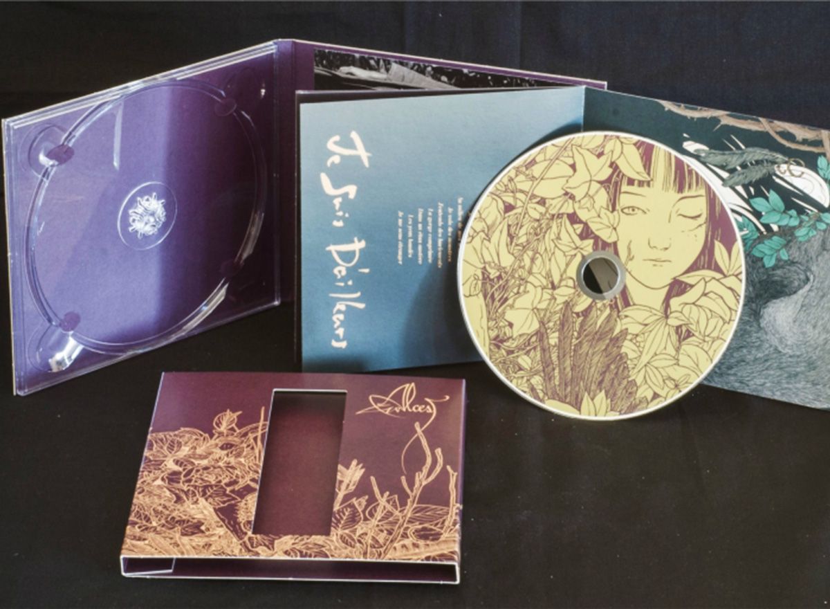 Additional artwork for "Kodama" by Alcest available at Darkwoods Webstore