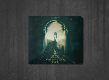 Additional artwork for "Les voyages de l'âme" by Alcest available at Darkwoods Webstore