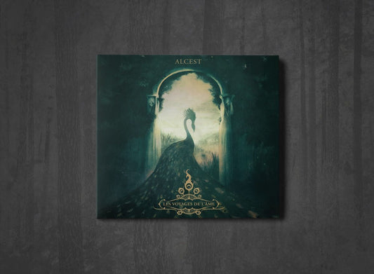 Additional artwork for "Les voyages de l'âme" by Alcest available at Darkwoods Webstore
