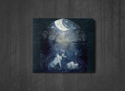 Additional artwork for "Écailles de Lune" by Alcest available at Darkwoods Webstore