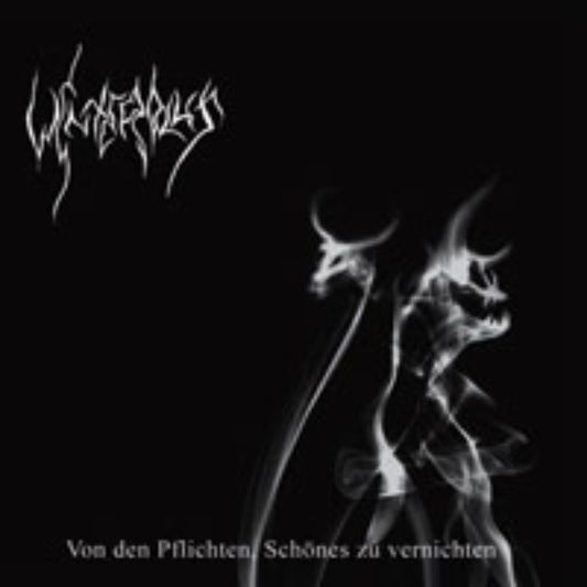 Front cover of "Von den Pflichten Schönes zu vernichten" by Winterblut available at Darkwoods Webstore