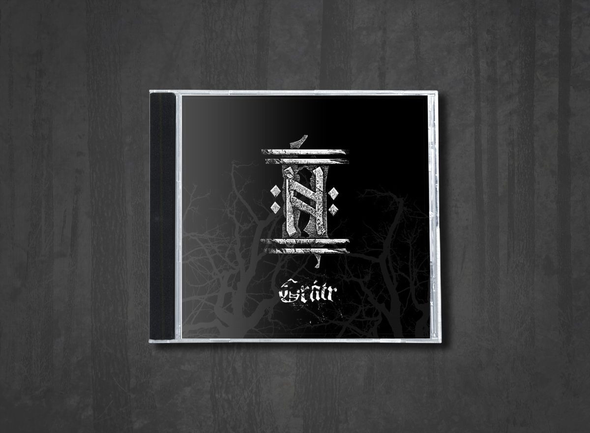 Additional artwork for "Grátr" by Helrunar available at Darkwoods Webstore