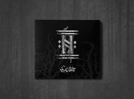 Additional artwork for "Grátr" by Helrunar available at Darkwoods Webstore