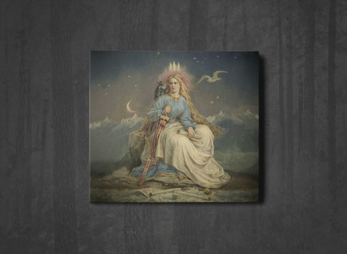 Additional artwork for "Endless Twilight of Codependent Love" by Sólstafir available at Darkwoods Webstore