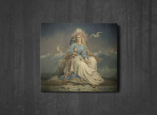 Additional artwork for "Endless Twilight of Codependent Love" by Sólstafir available at Darkwoods Webstore