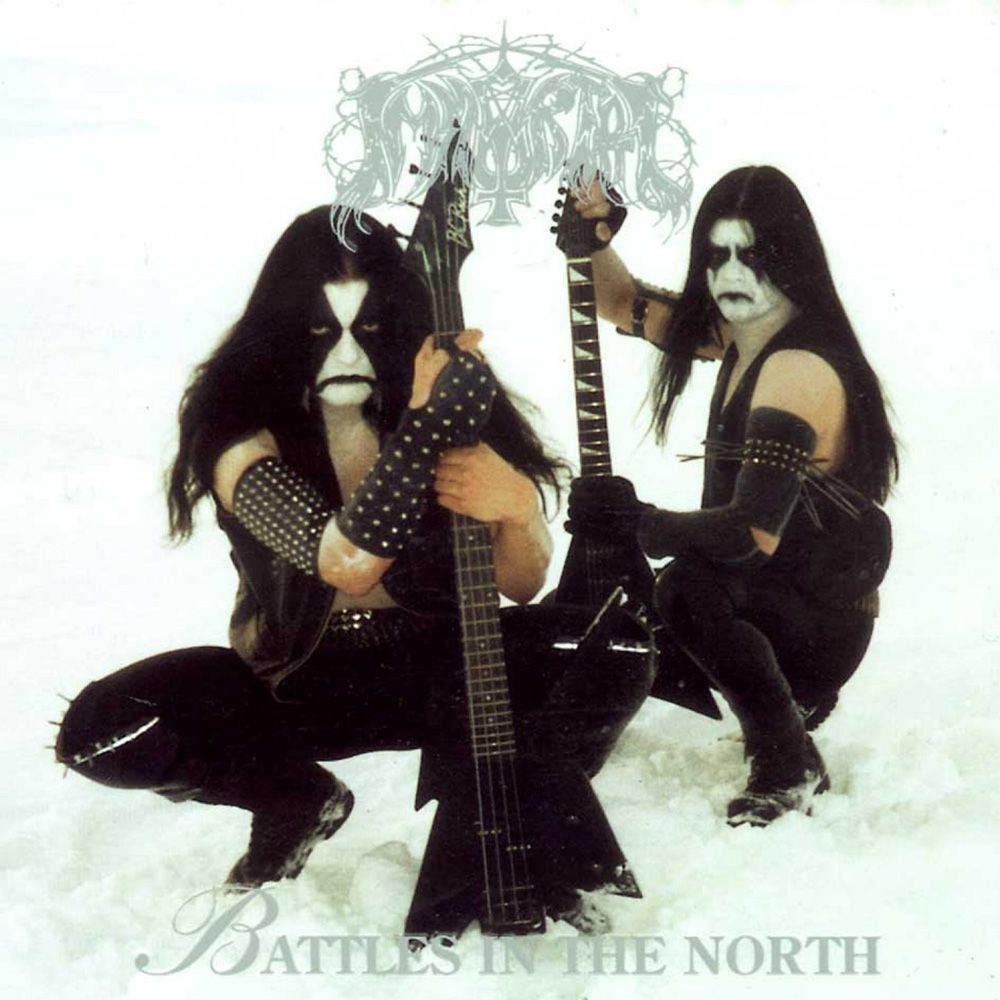 Front cover of "Battles in the North" by Immortal available at Darkwoods Webstore