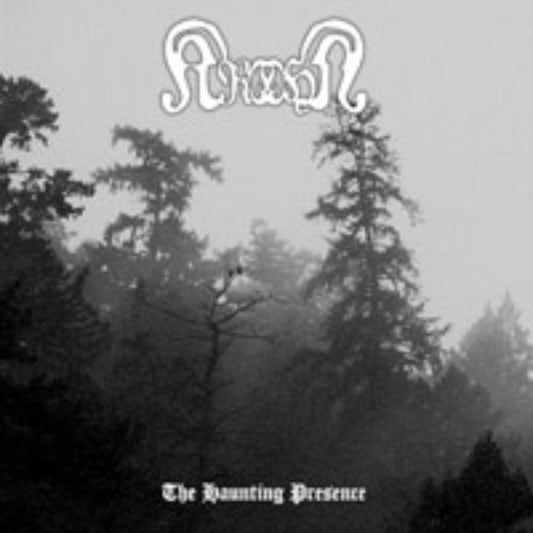 Front cover of "The Haunting Presence" by Krohm available at Darkwoods Webstore