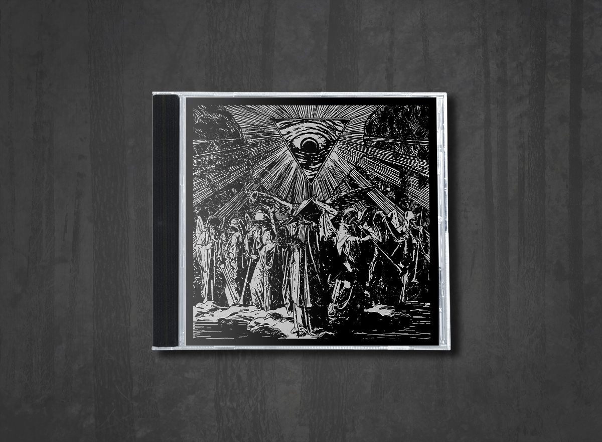Additional artwork for "Casus Luciferi" by Watain available at Darkwoods Webstore