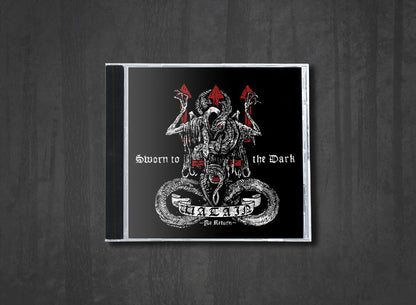Additional artwork for "Sworn to the Dark" by Watain available at Darkwoods Webstore