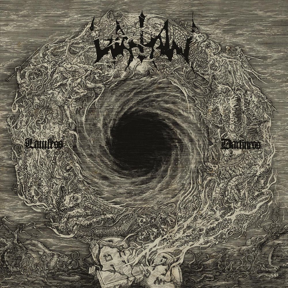 Front cover of "Lawless Darkness" by Watain available at Darkwoods Webstore