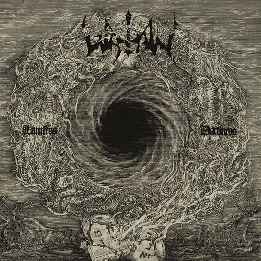 Front cover of "Lawless Darkness" by Watain available at Darkwoods Webstore