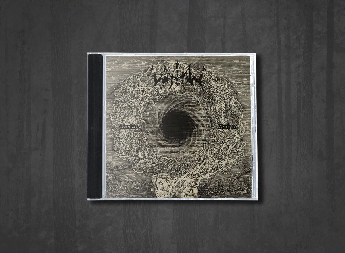 Additional artwork for "Lawless Darkness" by Watain available at Darkwoods Webstore