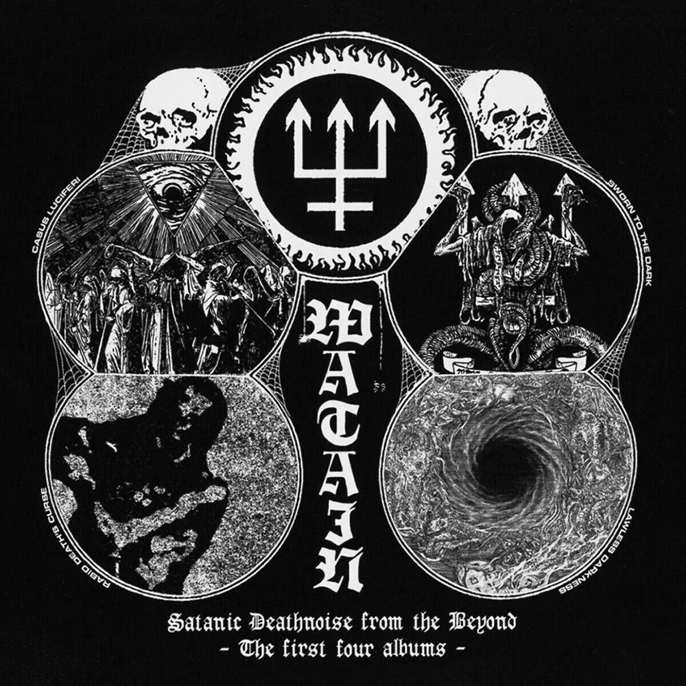 Front cover of "Satanic Deathnoise from the Beyond: The First Four Albums" by Watain available at Darkwoods Webstore