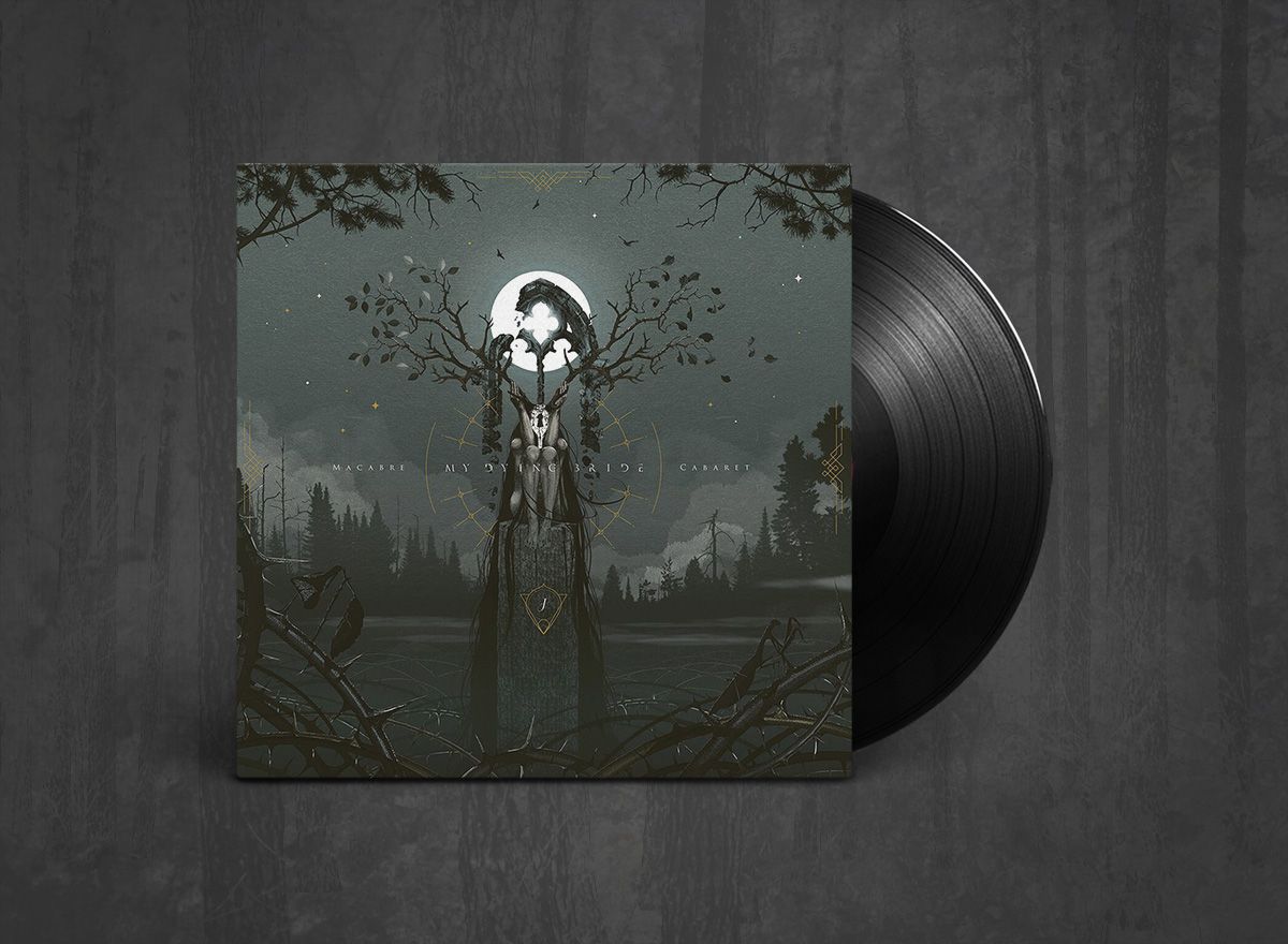 Additional artwork for "Macabre Cabaret" by My Dying Bride available at Darkwoods Webstore