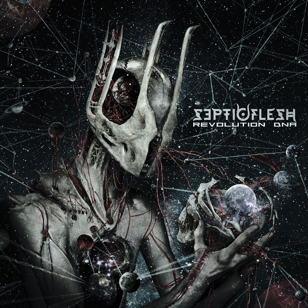 Front cover of "Revolution DNA" by Septicflesh available at Darkwoods Webstore