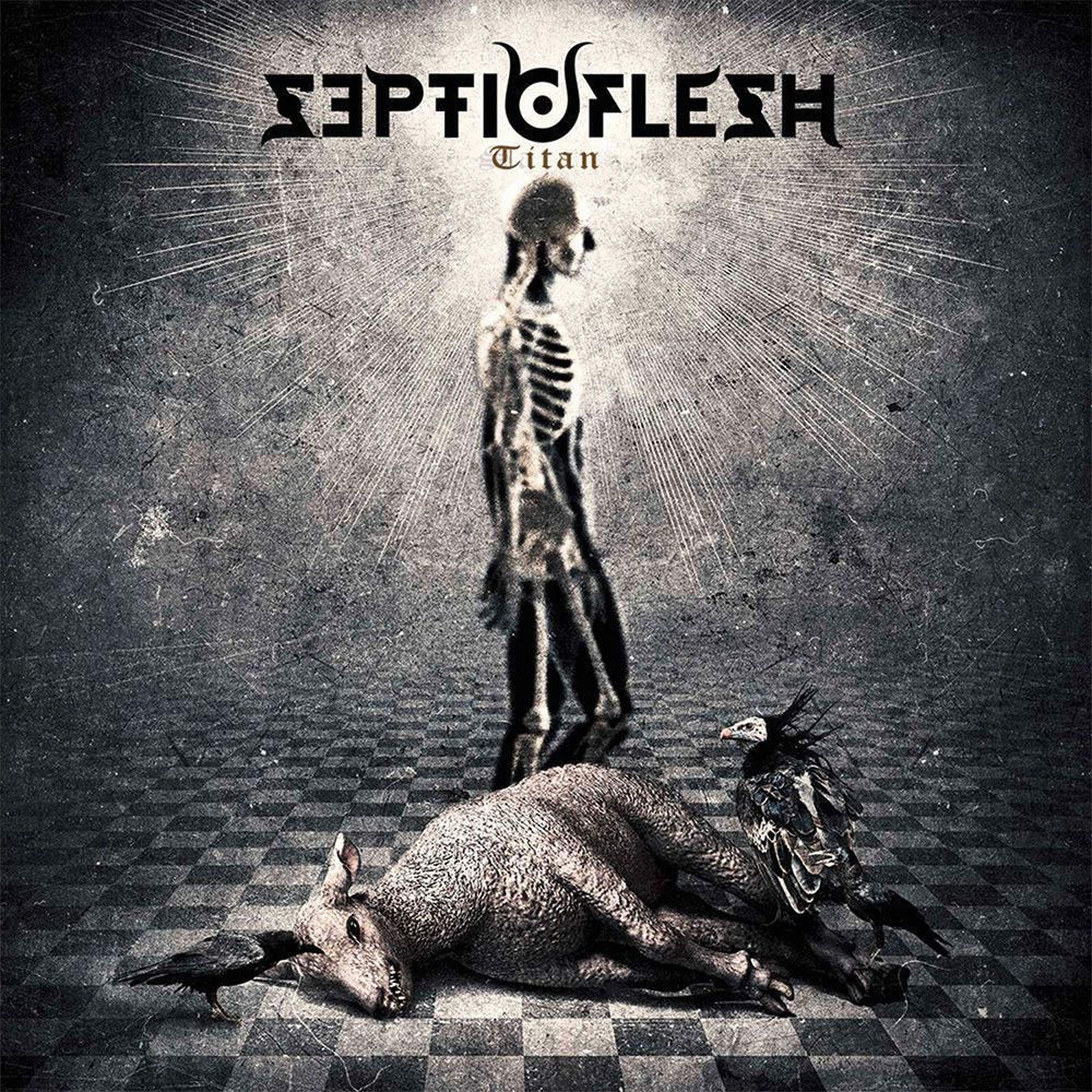Front cover of "Titan" by Septicflesh available at Darkwoods Webstore