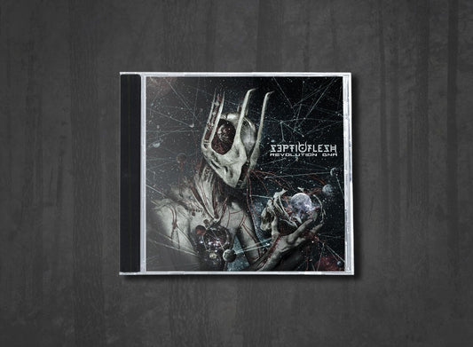 Additional artwork for "Revolution DNA" by Septicflesh available at Darkwoods Webstore