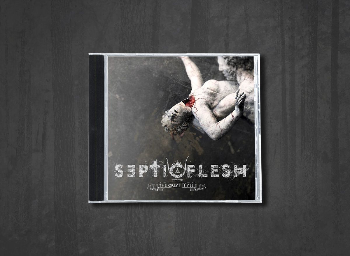 Additional artwork for "The Great Mass" by Septicflesh available at Darkwoods Webstore