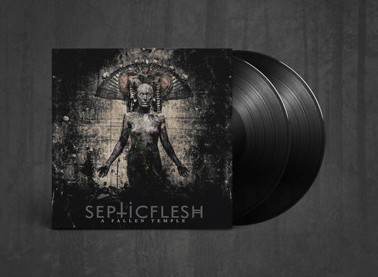 Additional artwork for "A Fallen Temple" by Septicflesh available at Darkwoods Webstore