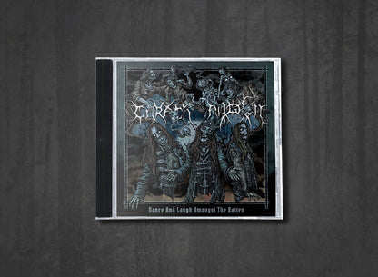 Additional artwork for "Dance and Laugh Amongst the Rotten" by Carach Angren available at Darkwoods Webstore